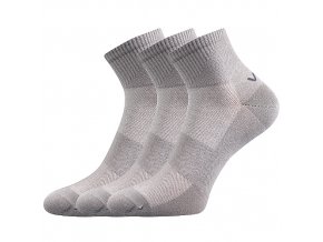 Ponožky VoXX 3 kusy v balení Metym světle šedá