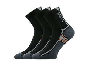 Ponožky VoXX 3 kusy v balení Neo černá