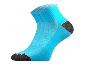 Sportovní Ponožky VoXX 3 kusy v balení Ray neon tyrkys