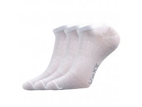 Sportovní Ponožky VoXX 3 kusy v balení Rex bílá