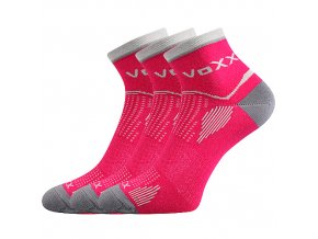 Sportovní Ponožky VoXX 3 kusy v balení Sirius magenta