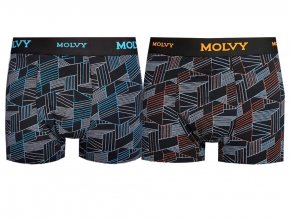 Pánské Boxerky MOLVY 2 kusy v balení KP081BEU