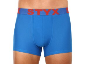 panske boxerky styx sportovni guma modre g1167