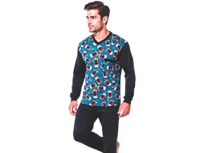 Pánské Pyžamo Dlouhé FOLTÝN PD 363