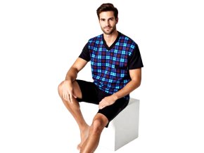 Pánské Pyžamo Krátké FOLTÝN face PK 539