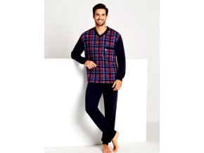 Pánské Pyžamo Dlouhé FOLTÝN PD 386