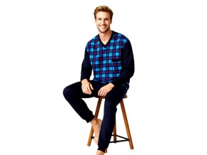 Pánské Pyžamo Dlouhé FOLTÝN PD 387