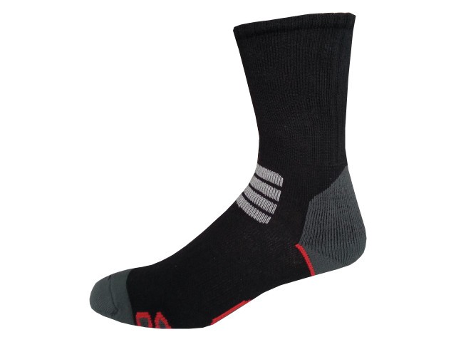Sportovní Ponožky NOVIA Thermo černočervená Velikost: 40-41