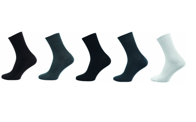 Zdravotní ponožky 5 kusů v balení Novia Medic mix barev Velikost: 40-41
