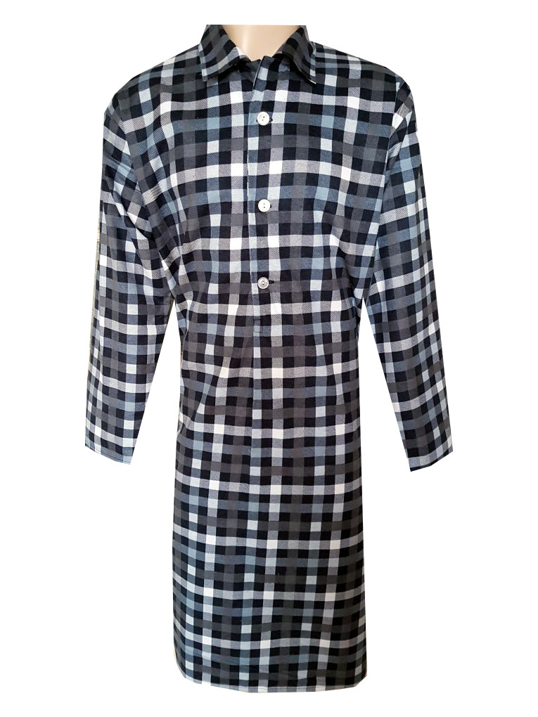 Pánská Noční Košile Flanel FOLTÝN NKF09 Velikost: 4XL, Materiál: Flanel