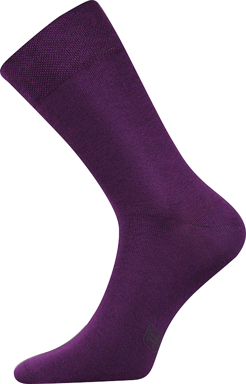 Společenské Ponožky Lonka Decolor fialová Velikost: 39-42
