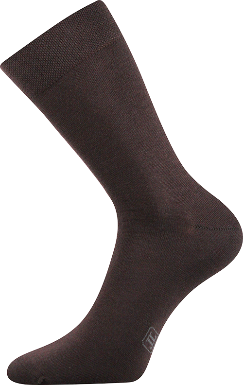 Společenské Ponožky Lonka Decolor hnědá Velikost: 39-42