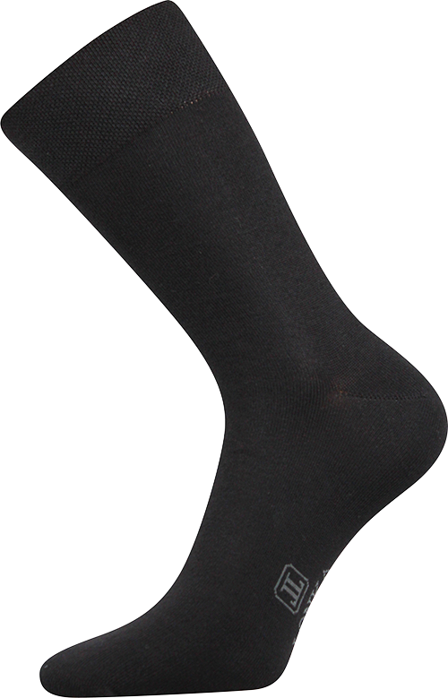 Společenské Ponožky Lonka Decolor černá Velikost: 39-42