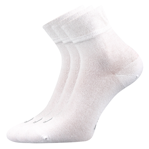 Zdravotní ponožky 3 kusy v balení Lonka Emi bílá Velikost: 35-38