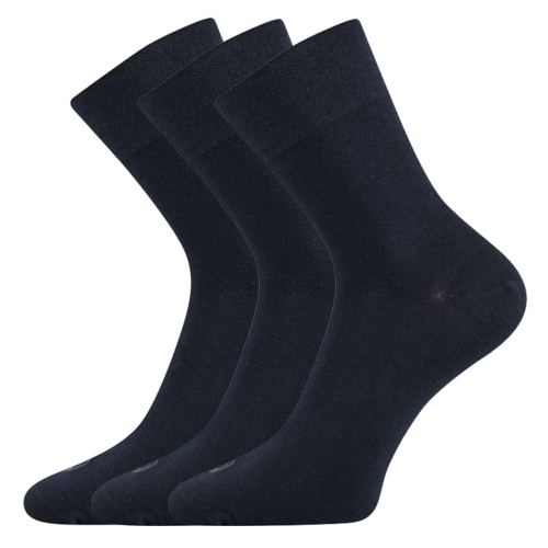 Zdravotní ponožky 3 kusy v balení Lonka Emi tmavě modrá Velikost: 39-42