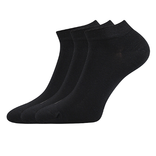 Zdravotní ponožky 3 kusy v balení Lonka Esi černá Velikost: 35-38