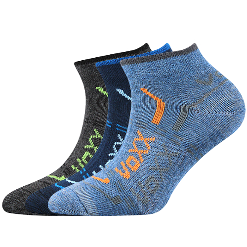 Dětské ponožky 3 kusy v balení VoXX Rexík 01 mix A Velikost: 30-34