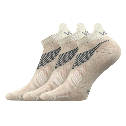 Ponožky VoXX 3 kusy v balení Iris béžová Velikost: 39-42