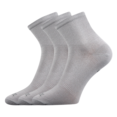 Sportovní Ponožky 3 kusy v balení VoXX Regular Světle Šedá Velikost: 48-51