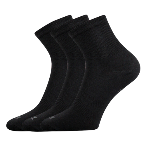 Sportovní Ponožky 3 kusy v balení VoXX Regular Černá Velikost: 35-38