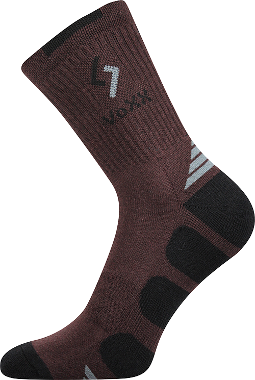Ponožky VoXX Tronic hnědá Velikost: 39-42
