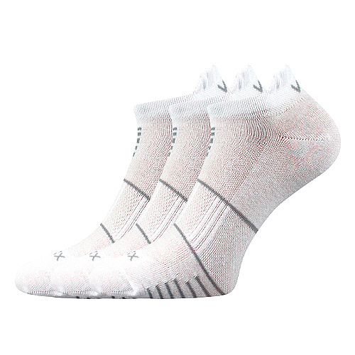 Ponožky VoXX 3 kusy v balení Avenar bílá Velikost: 35-38