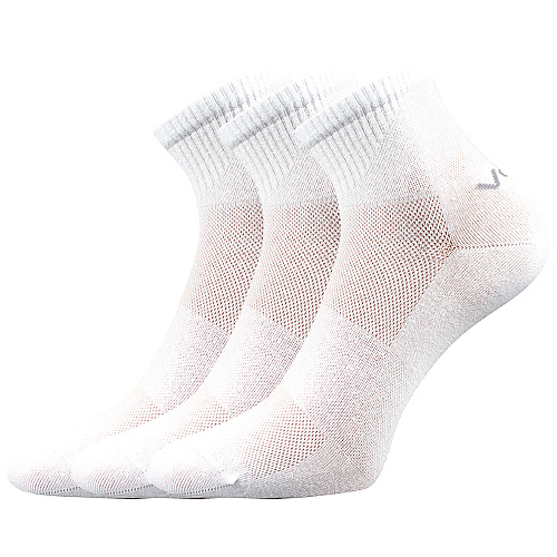 Ponožky VoXX 3 kusy v balení Metym Bílá Velikost: 35-38