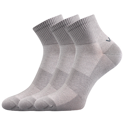 Ponožky VoXX 3 kusy v balení Metym světle šedá Velikost: 39-42