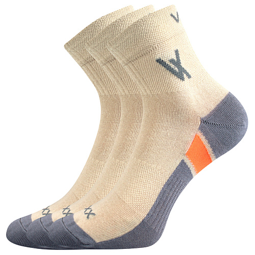 Ponožky VoXX 3 kusy v balení Neo béžová Velikost: 39-42