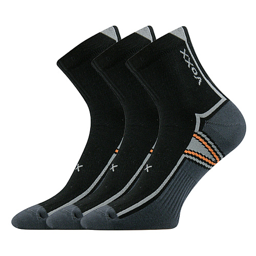 Ponožky VoXX 3 kusy v balení Neo černá Velikost: 35-38