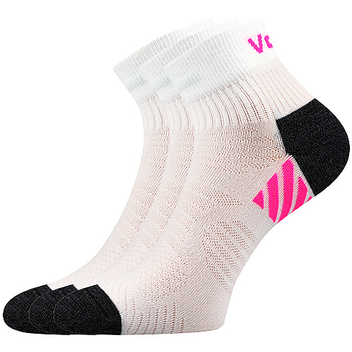 Sportovní Ponožky VoXX 3 kusy v balení Raymond bílá Velikost: 39-42