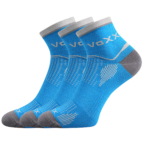 Sportovní Ponožky VoXX 3 kusy v balení Sirius modrá Velikost: 35-38