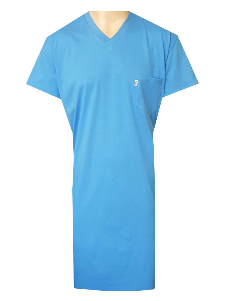 Pánská Noční Košile FOLTÝN NK297 Velikost: XL, Materiál: Krátký rukáv