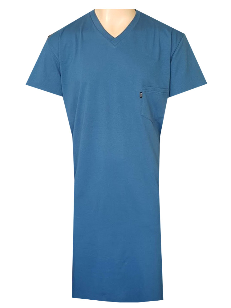 Pánská Noční Košile FOLTÝN NK301 Velikost: XL, Materiál: Krátký rukáv