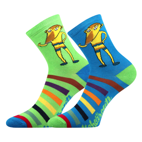 Dětské ponožky 3 páry v balení VoXX licenční Lichožrouti Ramses Velikost: 27-32
