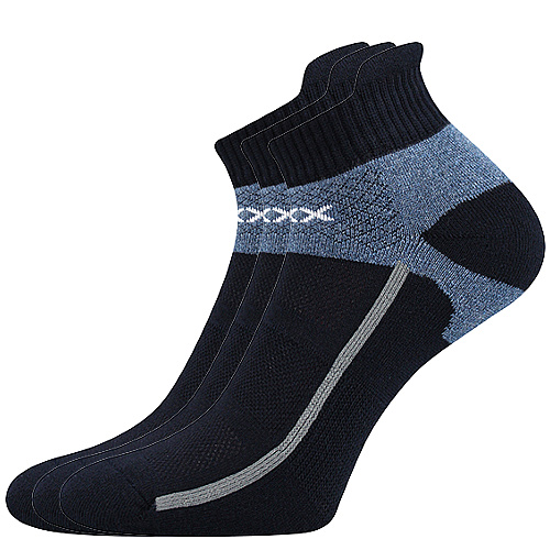 Sportovní Ponožky VoXX Glowing 3 páry v balení tmavě modrá Velikost: 35-38