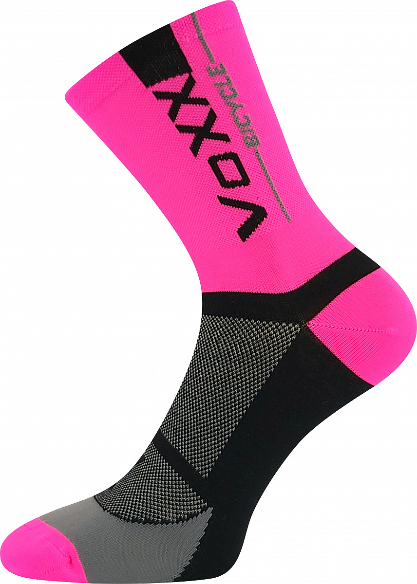 Cyklistické Ponožky VoXX Stelvio růžová Velikost: 43-46