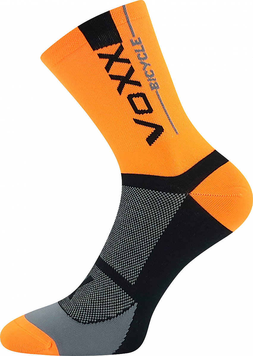 Cyklistické Ponožky VoXX Stelvio oranžová Velikost: 35-38