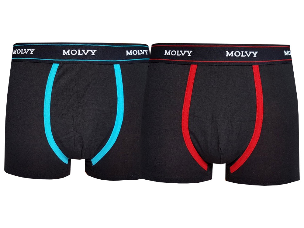 Pánské Boxerky MOLVY 2 kusy v balení KP082BEU Velikost: XL