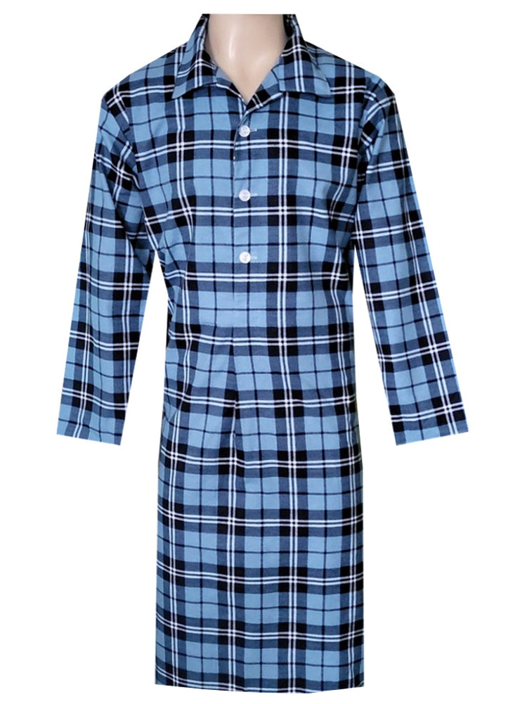 Pánská Noční Košile Flanel FOLTÝN NKF18 Velikost: 4XL, Materiál: Flanel