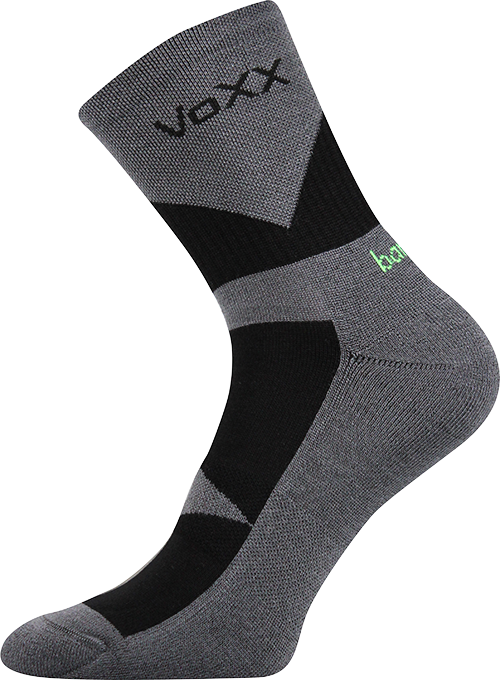 Bambusové sportovní Ponožky VoXX Bambo tmavě šedá Velikost: 35-38
