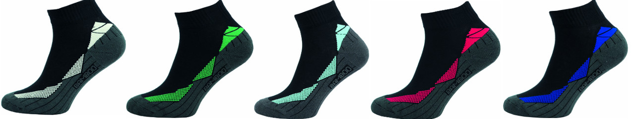 Bambusové ponožky 5 kusů v balení Novia Bambus 262 F Sport Velikost: 38-39