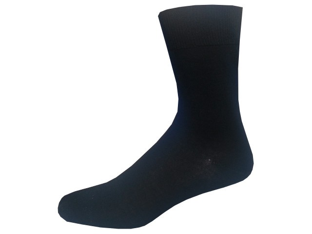 Bambusové ponožky 5 kusů v balení Novia Bambus černá Velikost: 44-45