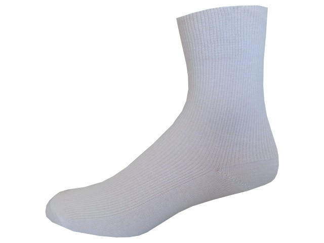 Zdravotní ponožky 5 kusů v balení Novia Medic bílá Velikost: 42-43