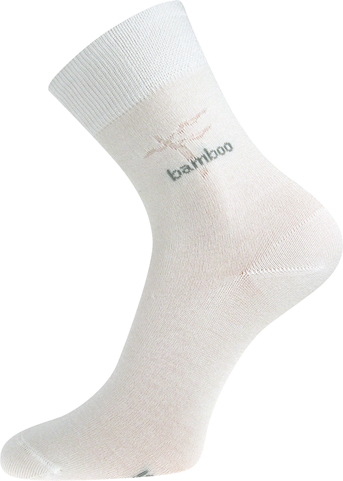 Bambusové ponožky Boma Kristián bílá Velikost: 35-38
