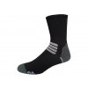 Sportovní Ponožky NOVIA Thermo černobílá