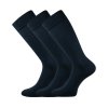 Společenské ponožky 3 kusy v balení Lonka Diplomat tmavě modrá