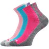 Dětské ponožky 3 kusy v balení VoXX Revoltik dívka mix B