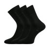 Zdravotní ponožky 3 kusy v balení Lonka Bioban černá
