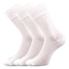 Bambusové ponožky 3 kusy v balení Lonka Deli bílá
